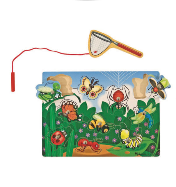 Melissa & Doug Bug Catching Magnetic Puzzle - OodlesCB