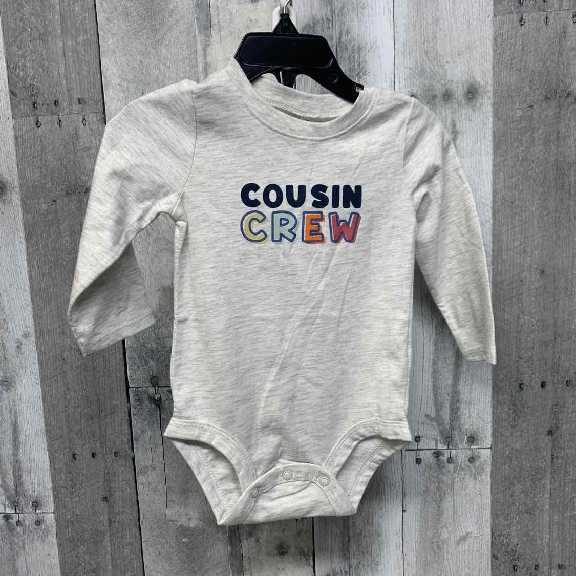 Size 12 Months Gray Graphic Carter's Bodysuit