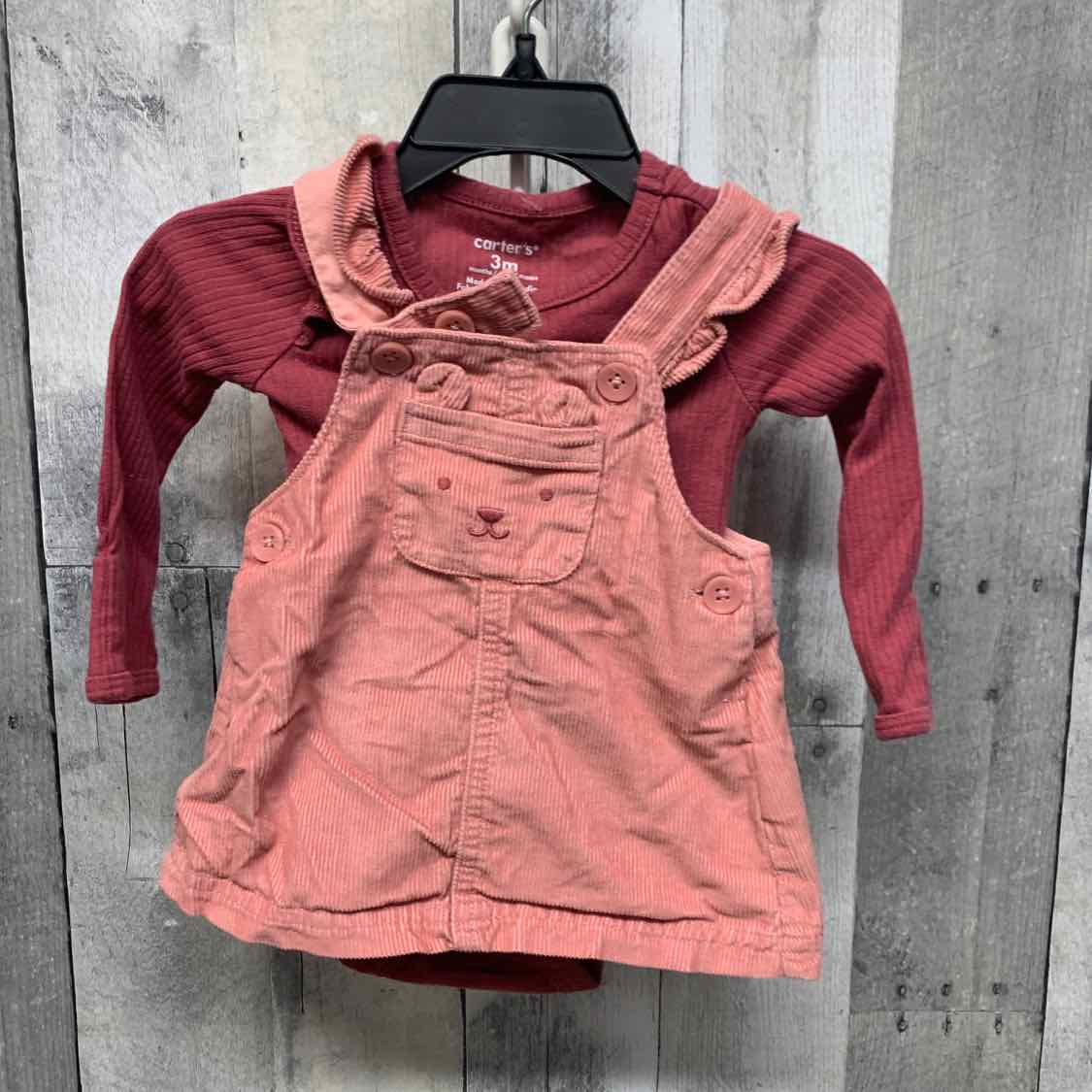 Size 3 Months Pink Carter's Shirt/Jumper