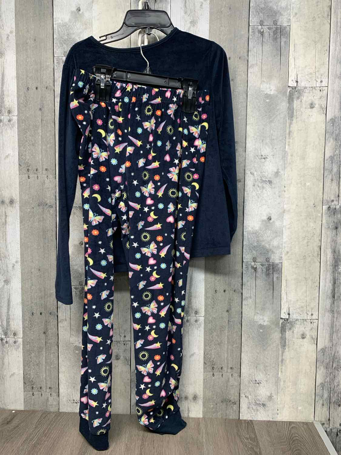 Size 14/16 Navy Print B Brand 2pc PJs