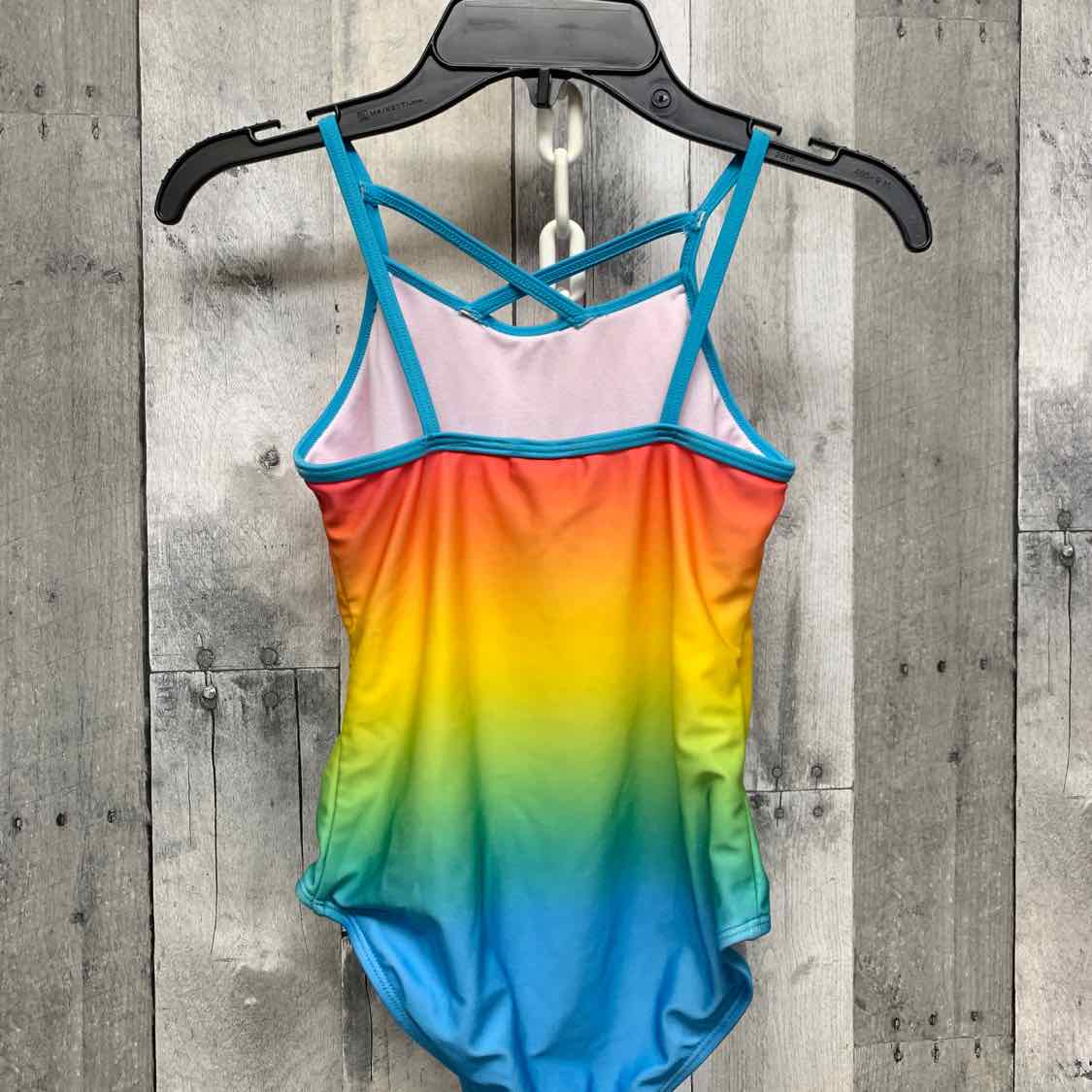 Size 7/8 Rainbow Dreamworks Swim Suit - 1pc