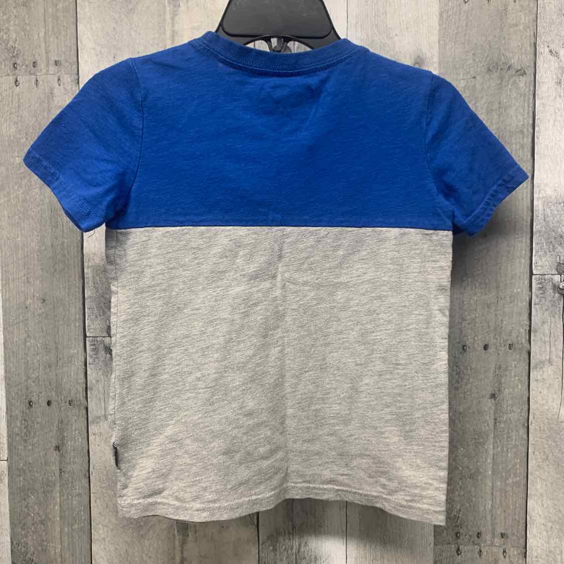 Size 5/6 Blue/Gray Eddie Bauer T Shirt - OodlesCB
