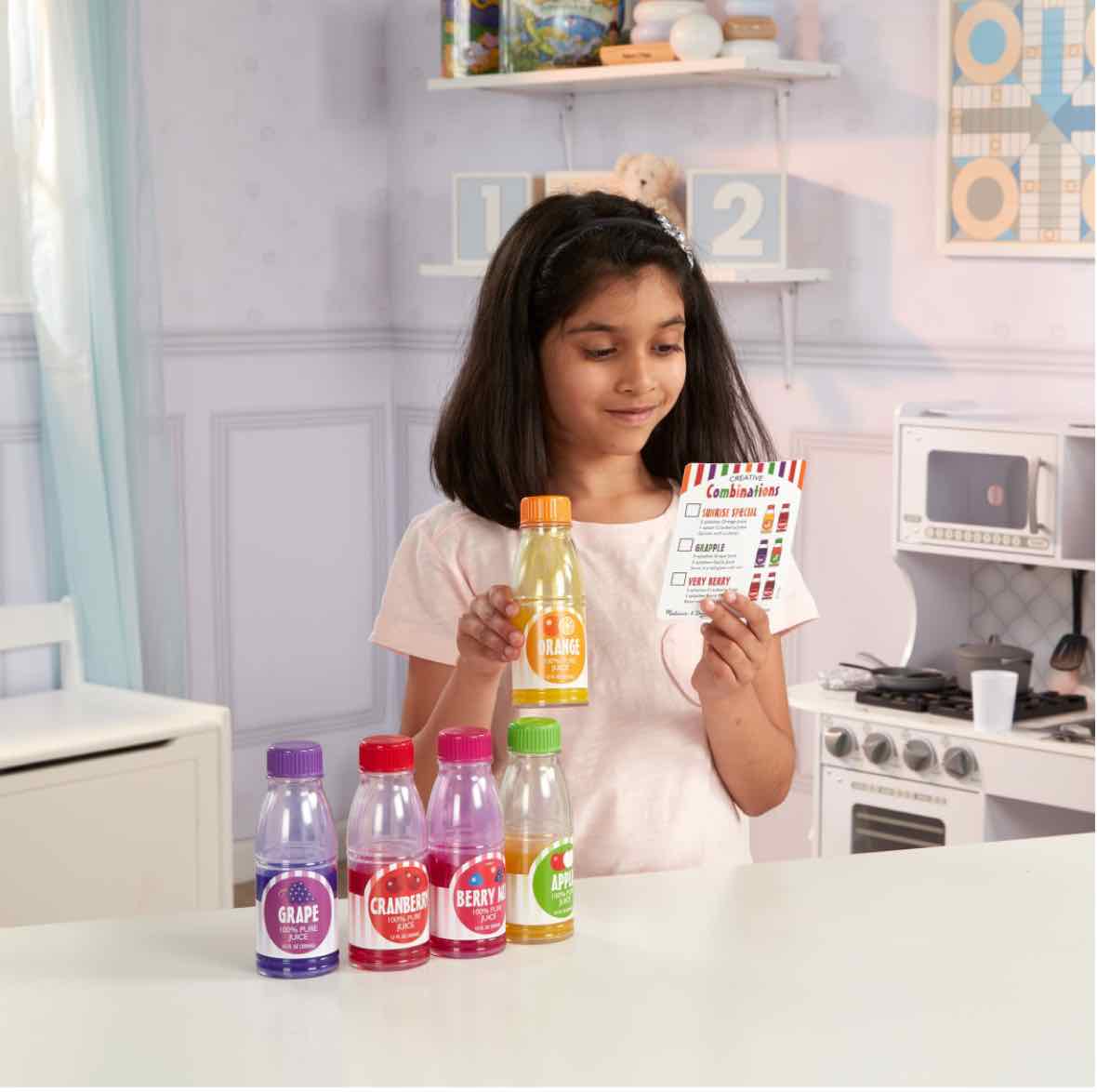 Melissa & Doug Tip & Sip Toy Juice Bottles