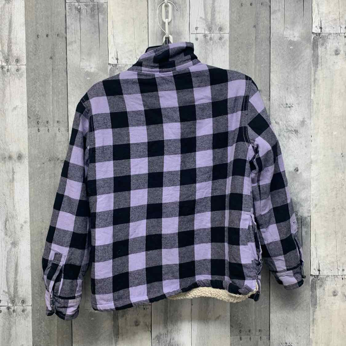 Size Large Purple/Black Bass Pro Shop Heavy Jacket