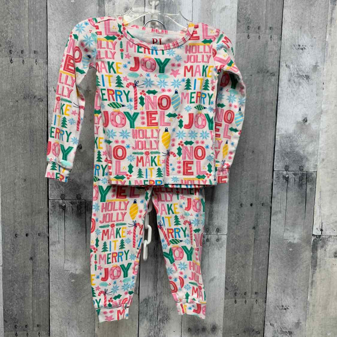 Size 2T White/Pink Children's Place 2pc PJs