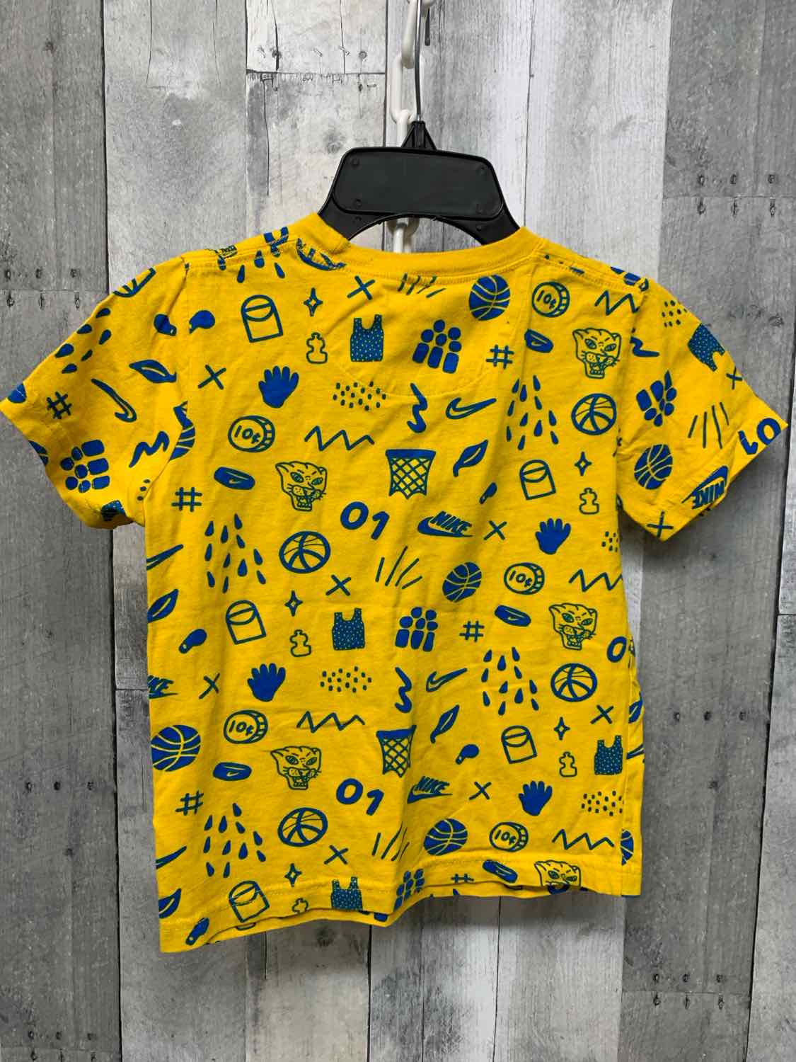 Size 6 Yellow/Blue Sport Brand T Shirt