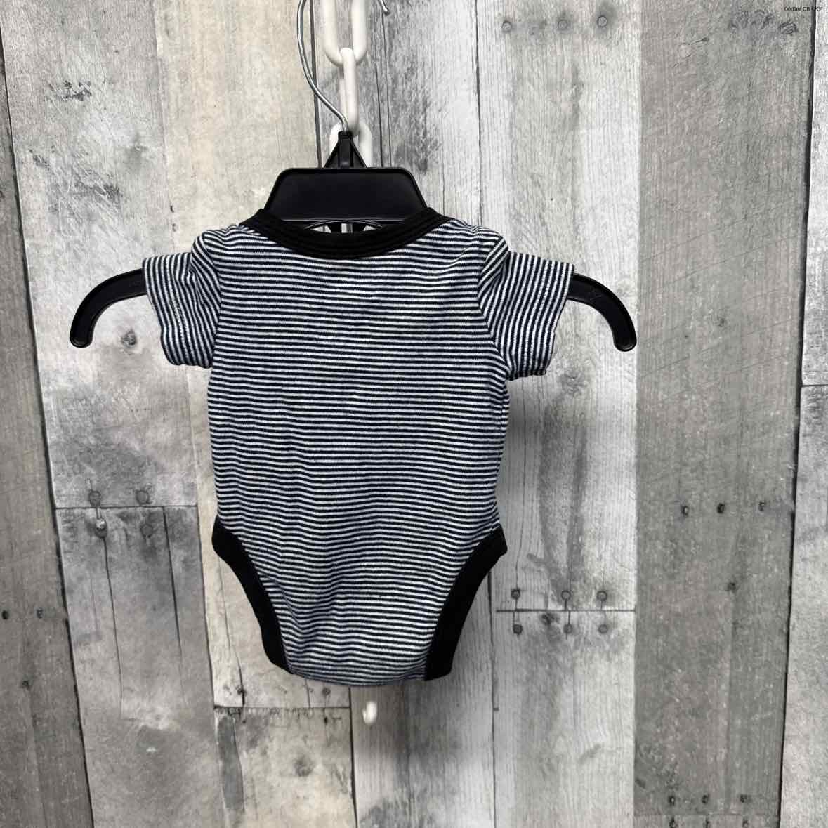 Size Newborn Navy/Blue Sport Brand Bodysuit