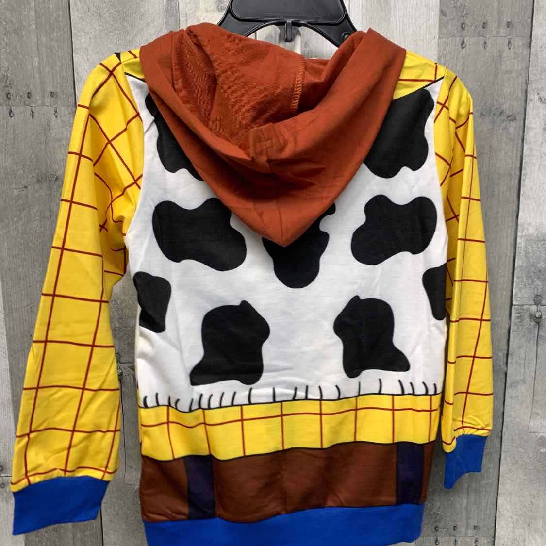 Size 7/8 Yellow/Blue Presley Couture Light Jacket