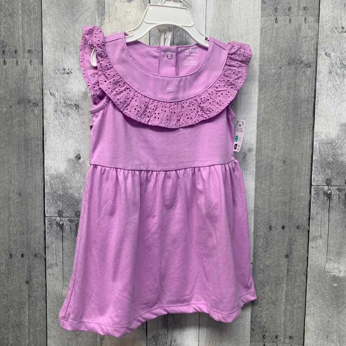 Size 24 Months Purple Child of Mine 2pc Dress