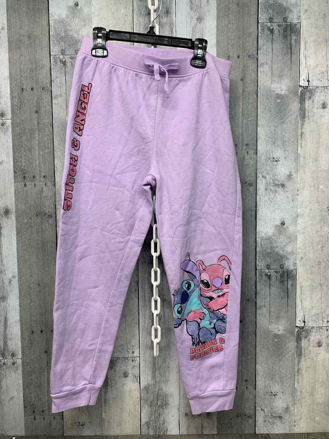 Size 14/16 Purple Graphic Disney Athletic Pants