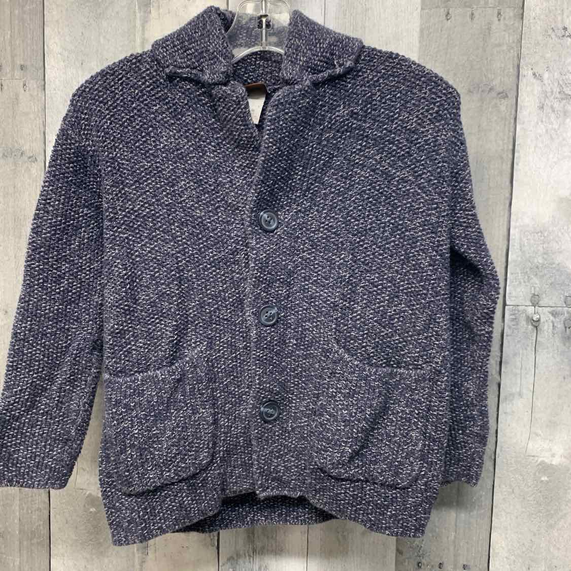 Size 6/7 Navy Tea Sweater