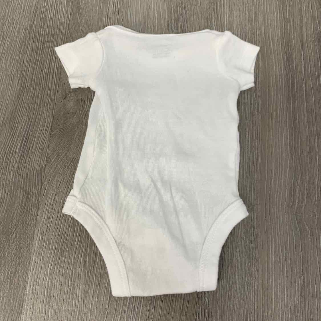 Size Preemie White Gerber Bodysuit