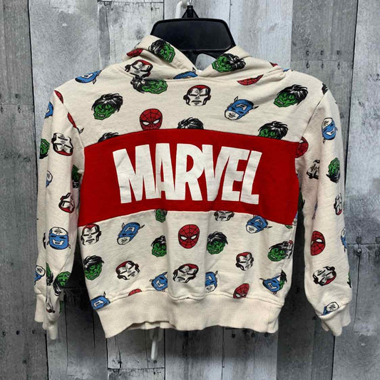 Size 5 Ivory Graphic Marvel Pull Over