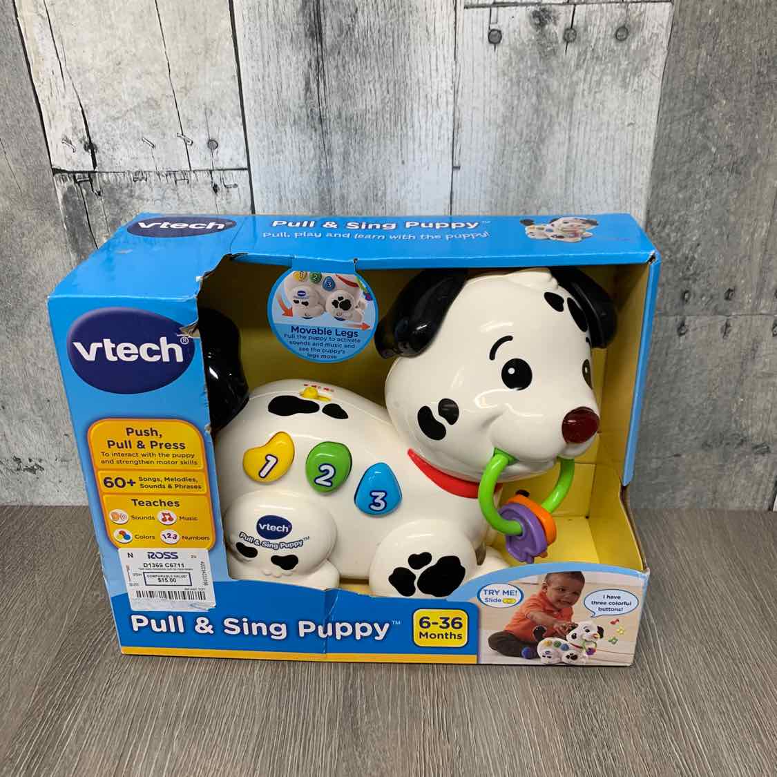 VTech White Interactive Baby Toy
