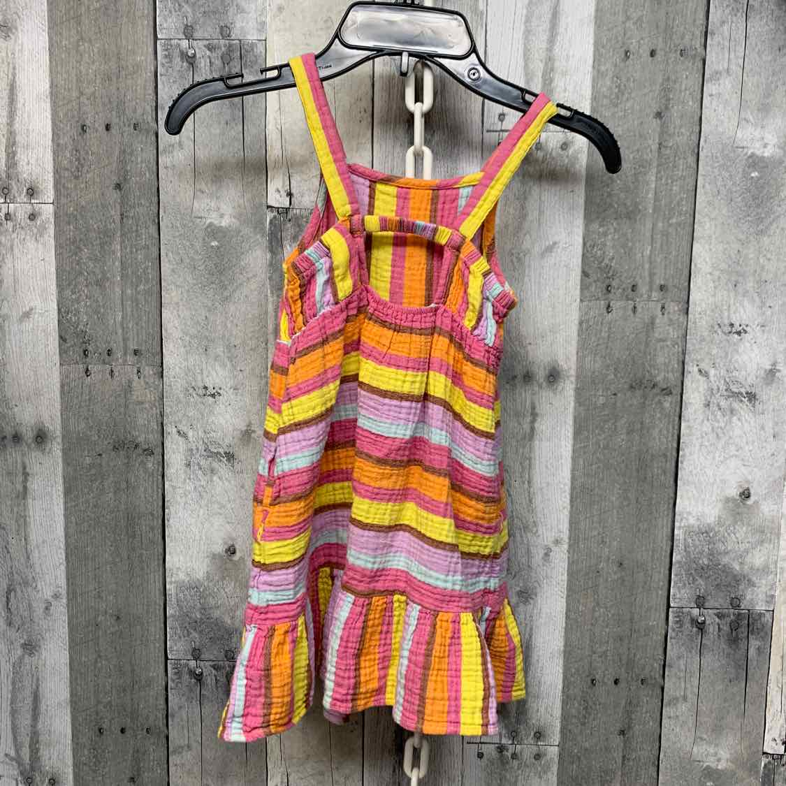 Size 5T Pink/Yellow Cat & Jack Dress