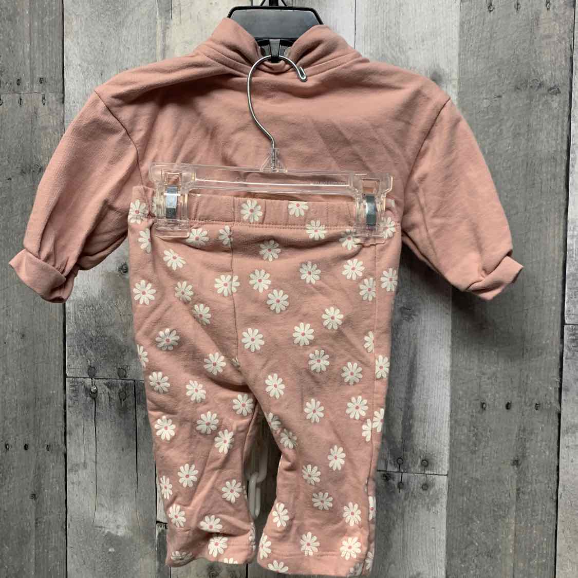 Size 3-6 Months Pink Cat & Jack Shirt/Pants