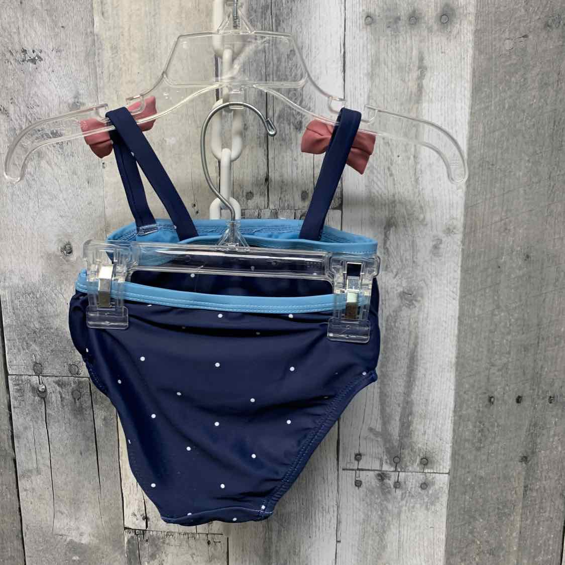 Size 2 Navy Print Star Wars Swim Suit - 1pc