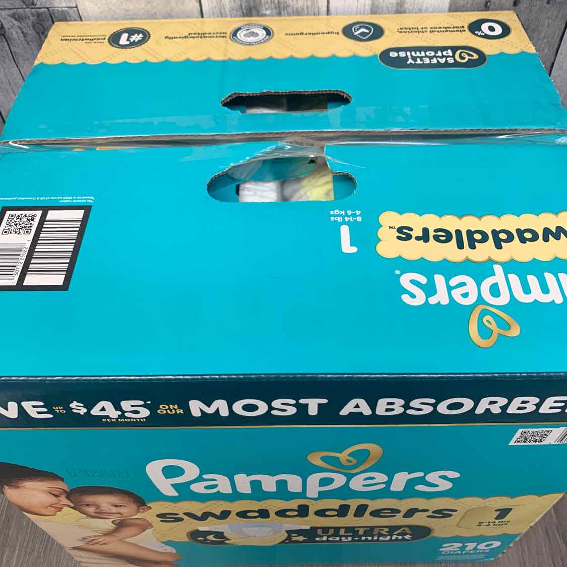 Diaper Size 1 Pampers Disposable Diapers