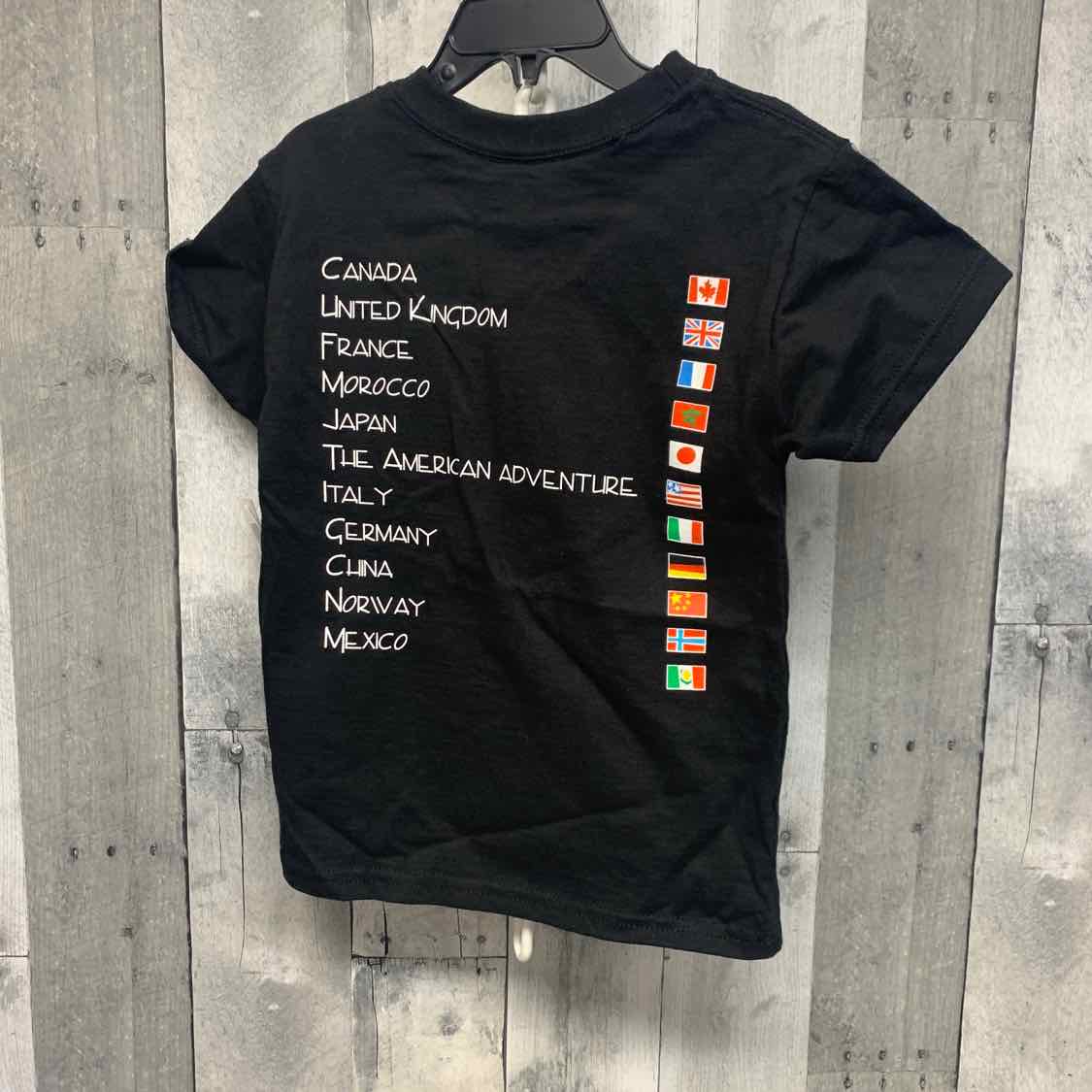Size XSmall Black Graphic Disney T Shirt
