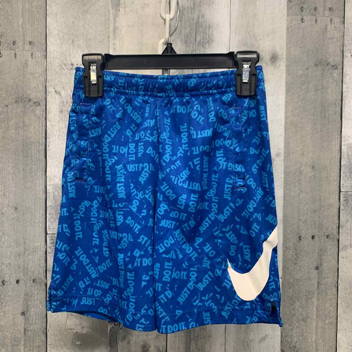 Size 7 Blue Print Sport Brand Shorts - Athletic
