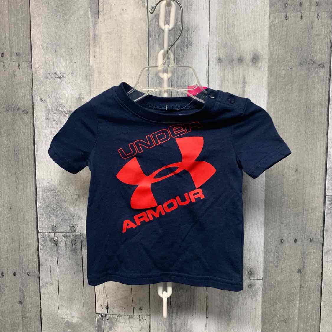 Size 3-6 Months Navy Graphic Sport Brand T Shirt