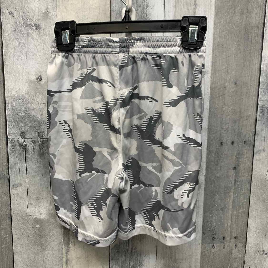 Size 7 Gray Camo Sport Brand Shorts - Athletic