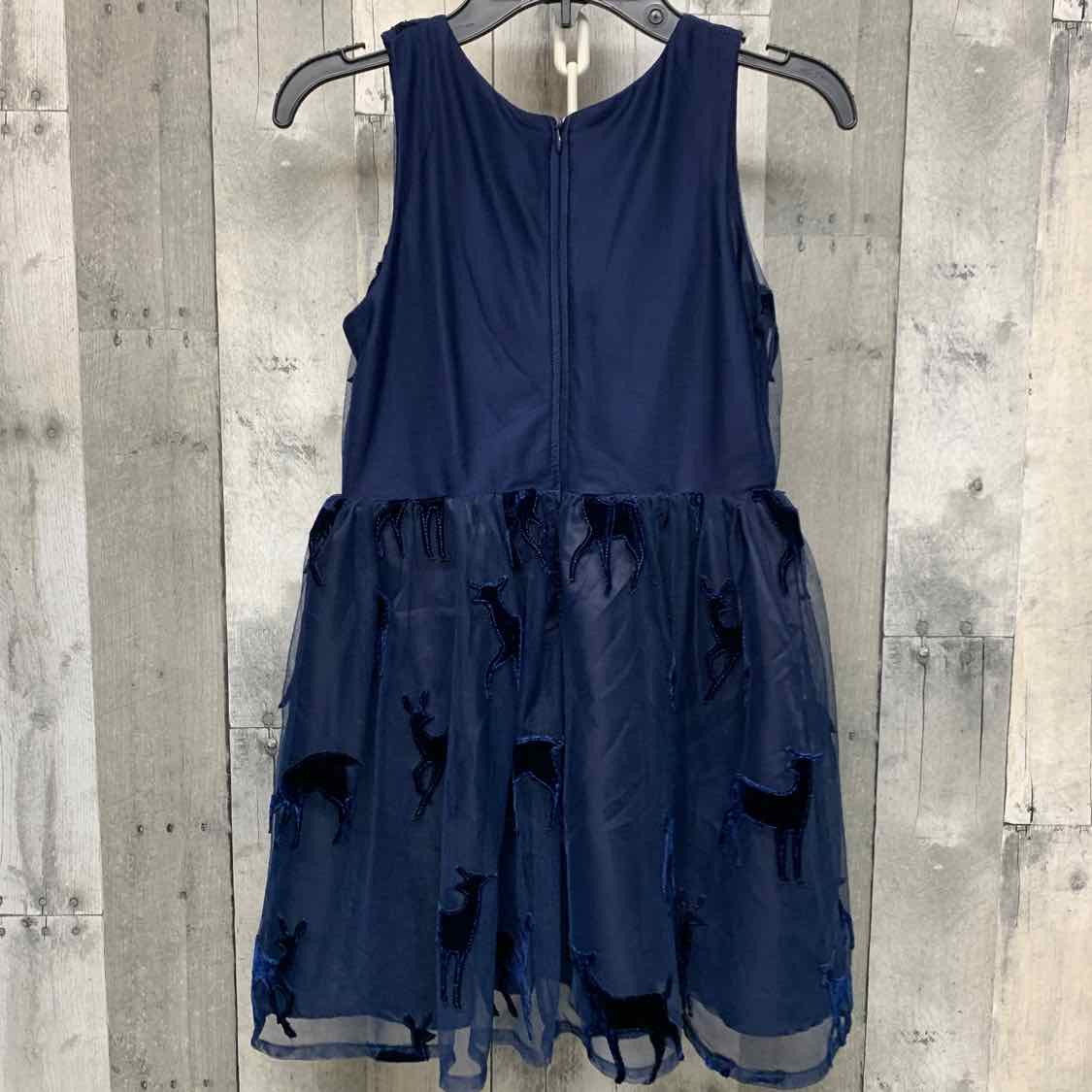 Size 7/8 Navy Cat & Jack Dress - Party