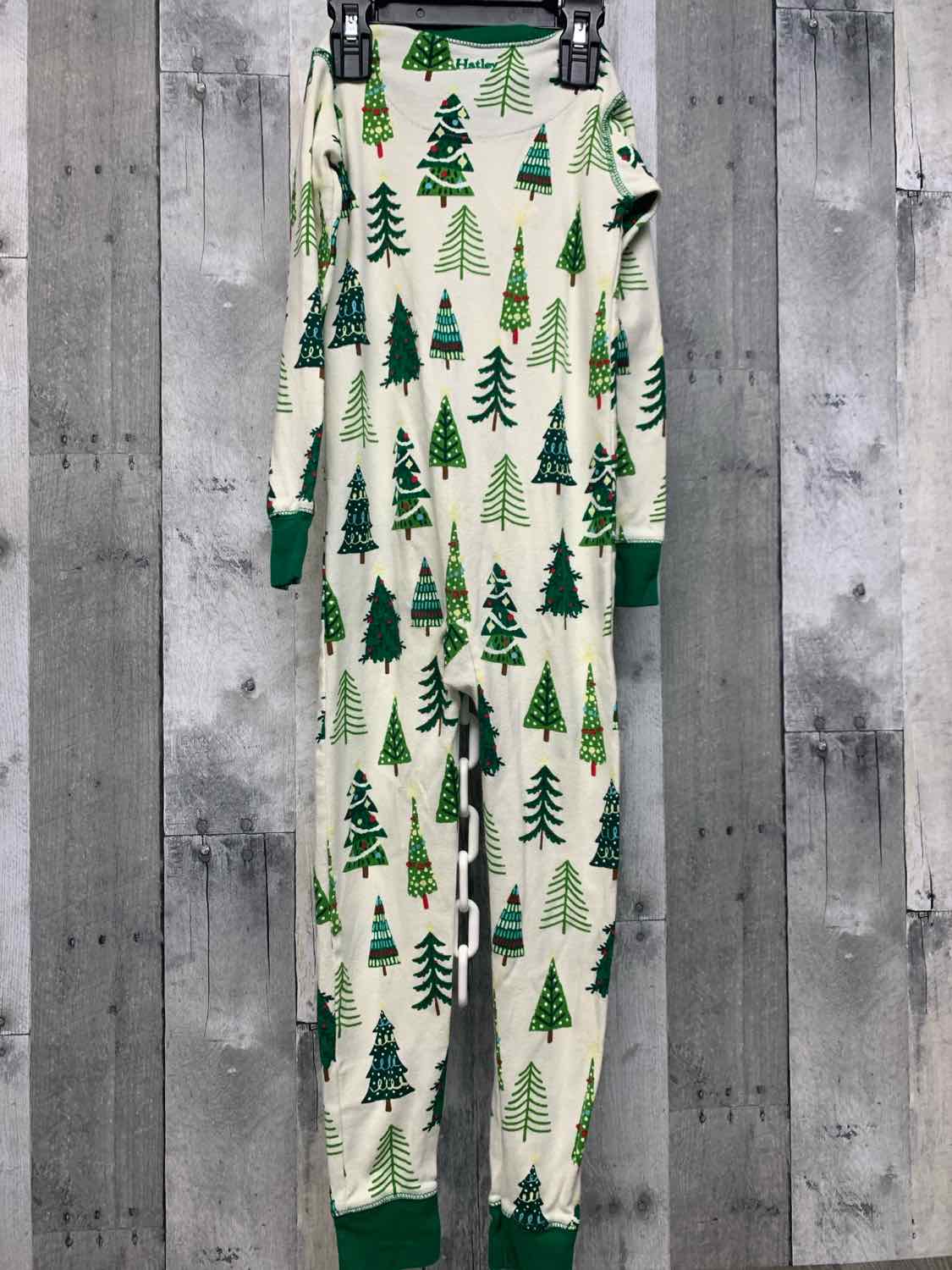 Size 4T White/Green B Brand Romper