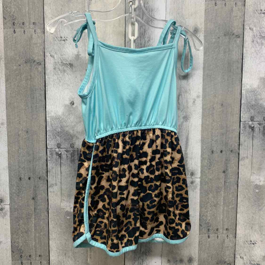 Size 5/6 Teal/Navy B Brand Romper