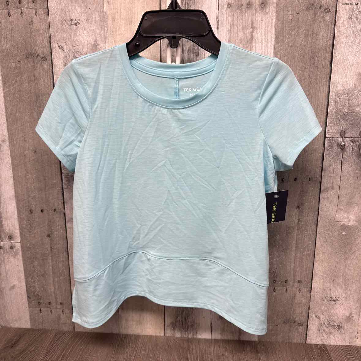 Size 8 Blue Tek Gear T Shirt