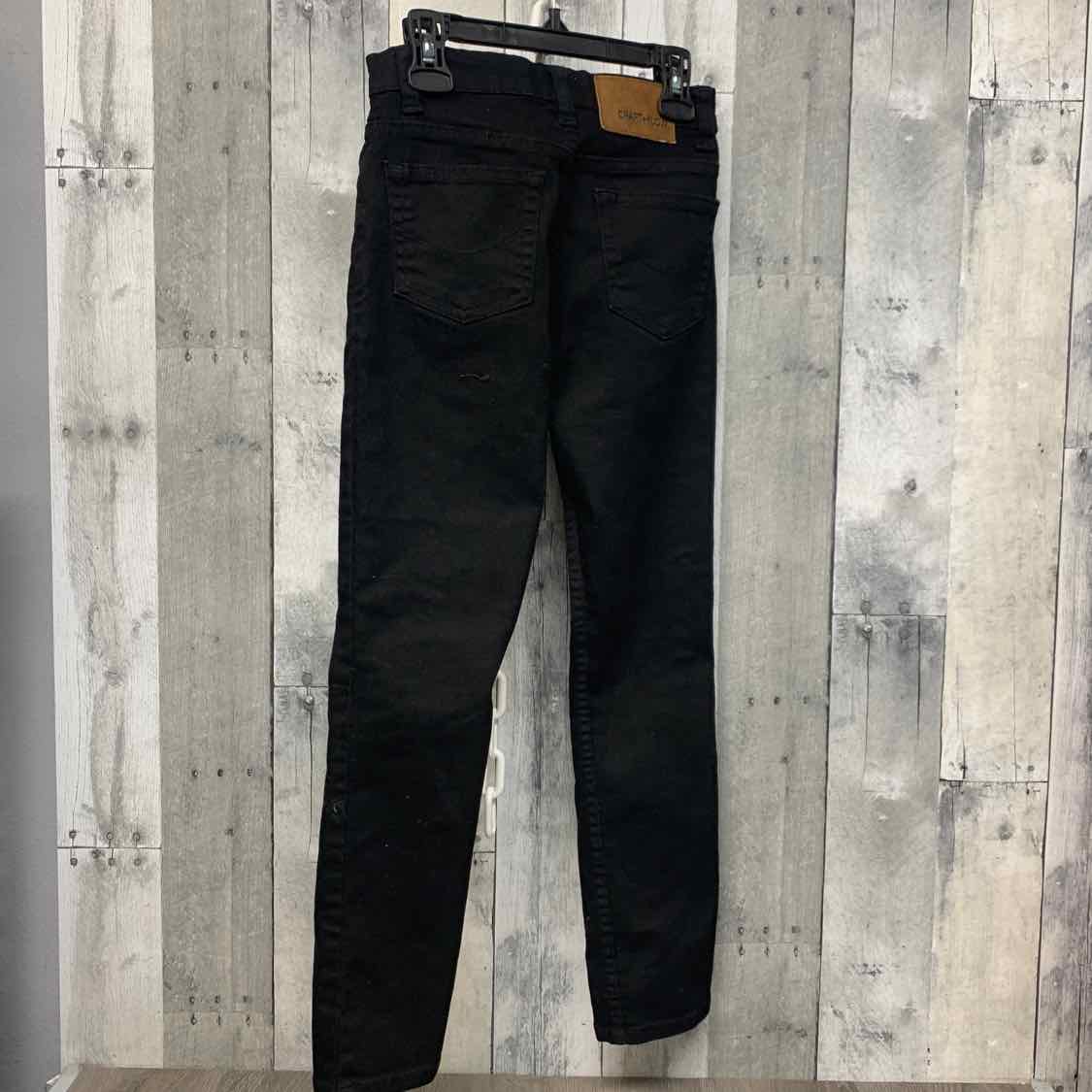 Size 10 Black Denim Mid Brand Jeans