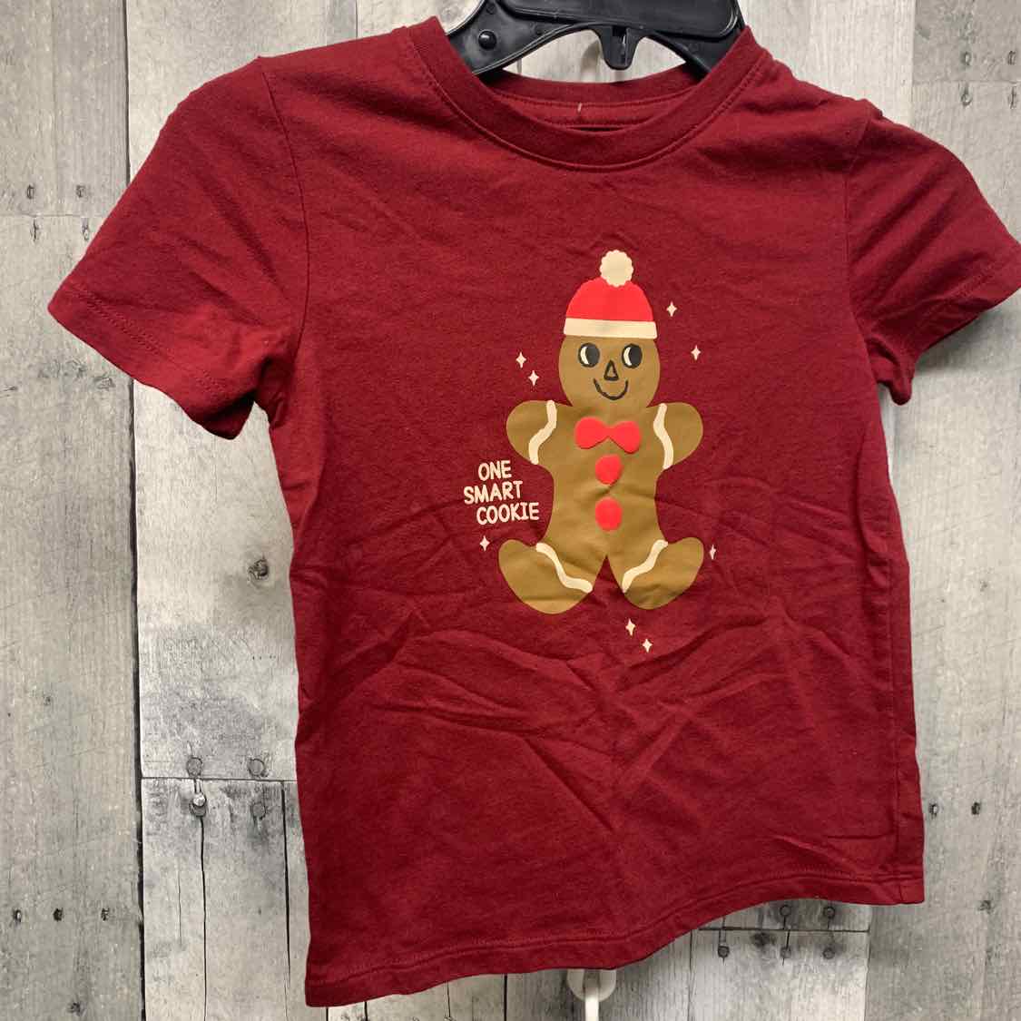 Size 4T Burgundy Graphic Cat & Jack T Shirt