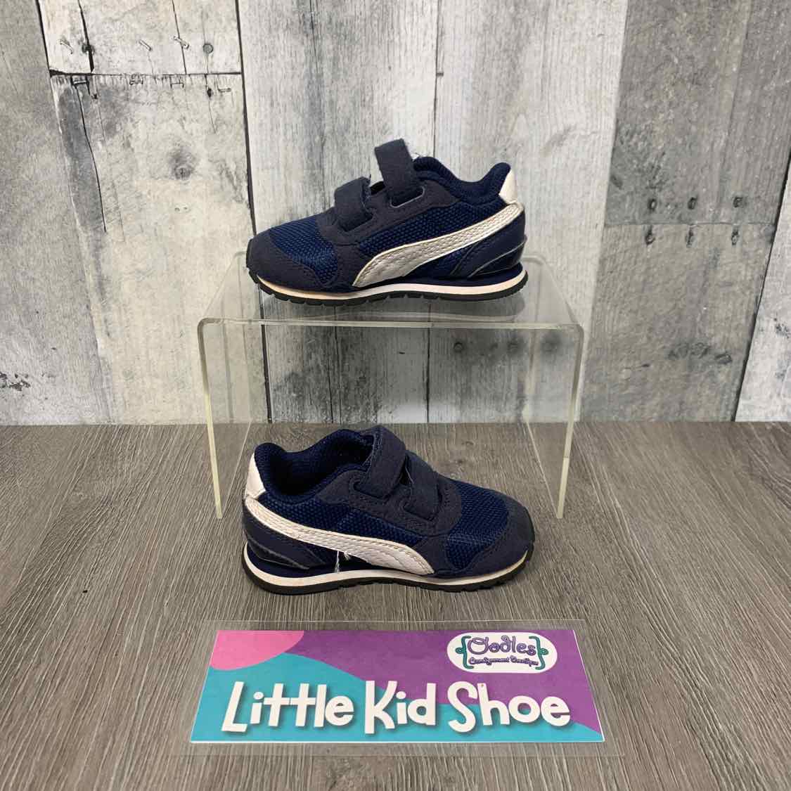 Size 5 Navy Puma Sneakers