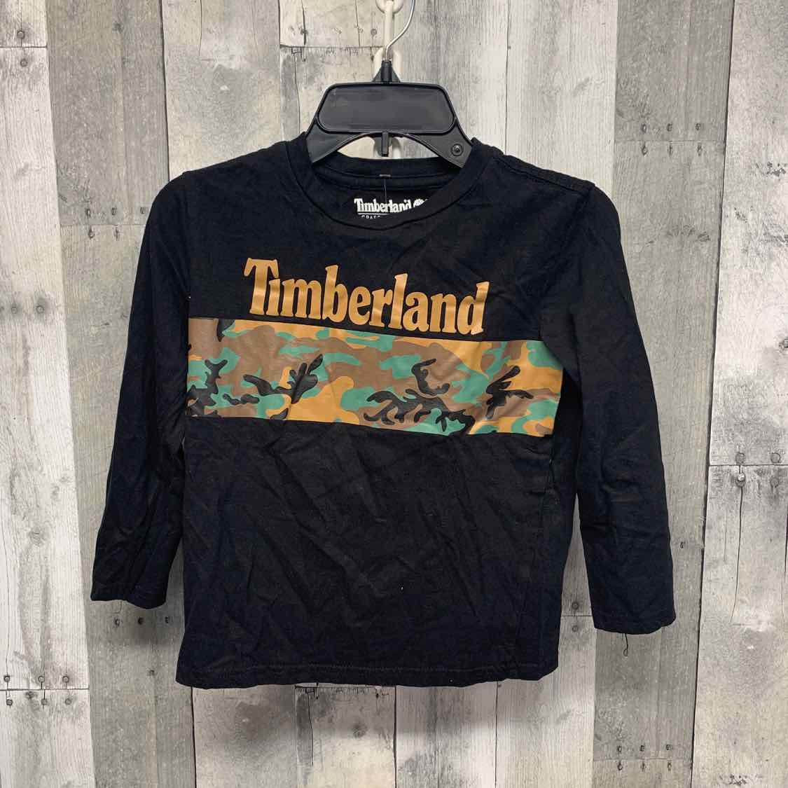 Size 6 Black Timberland Long Sleeve Shirt