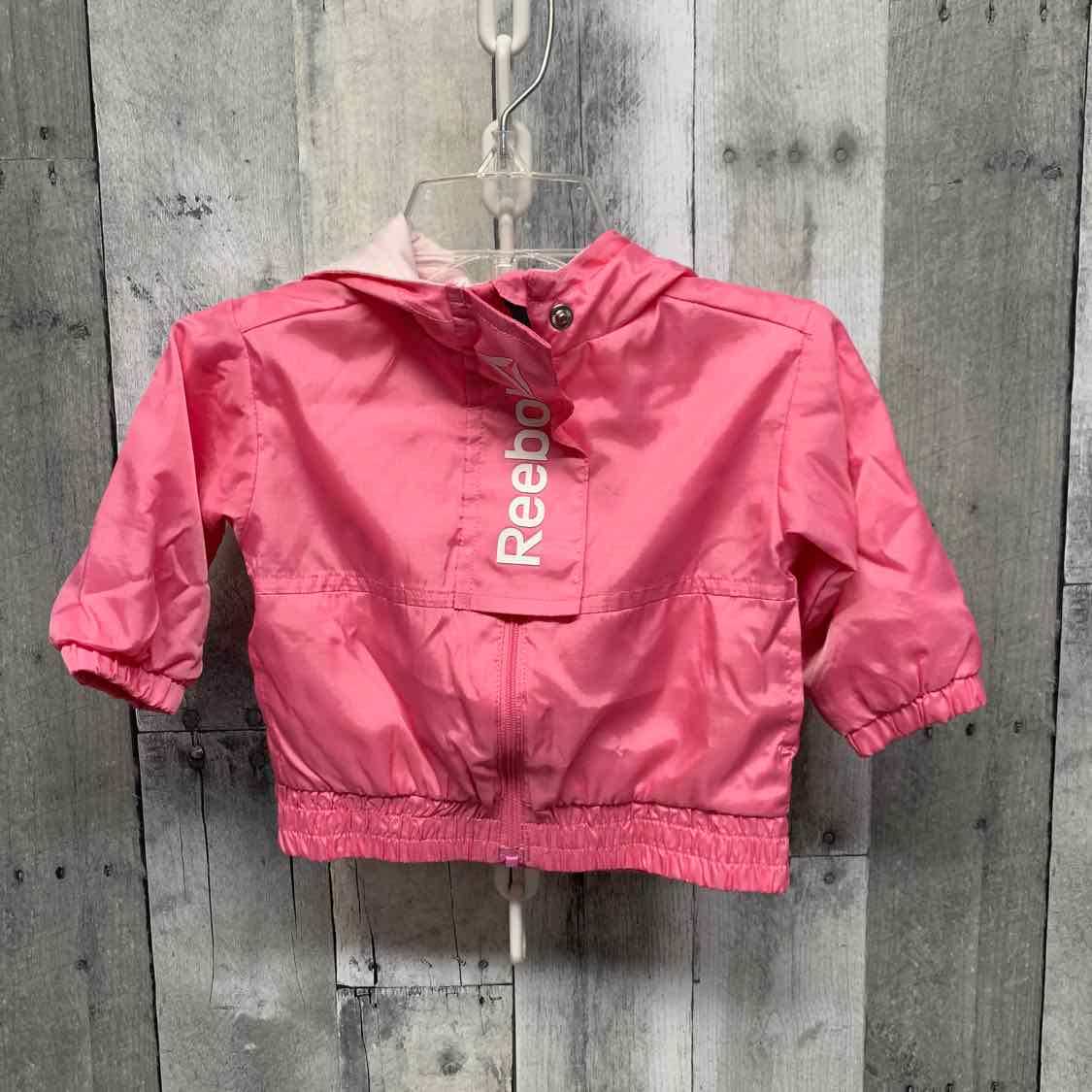Size 3-6 Months Pink/White Reebok Light Jacket