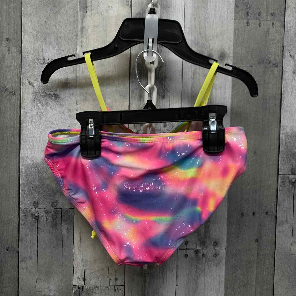 Size 14 Pink/Purple B Brand Swim Suit - 2pc+