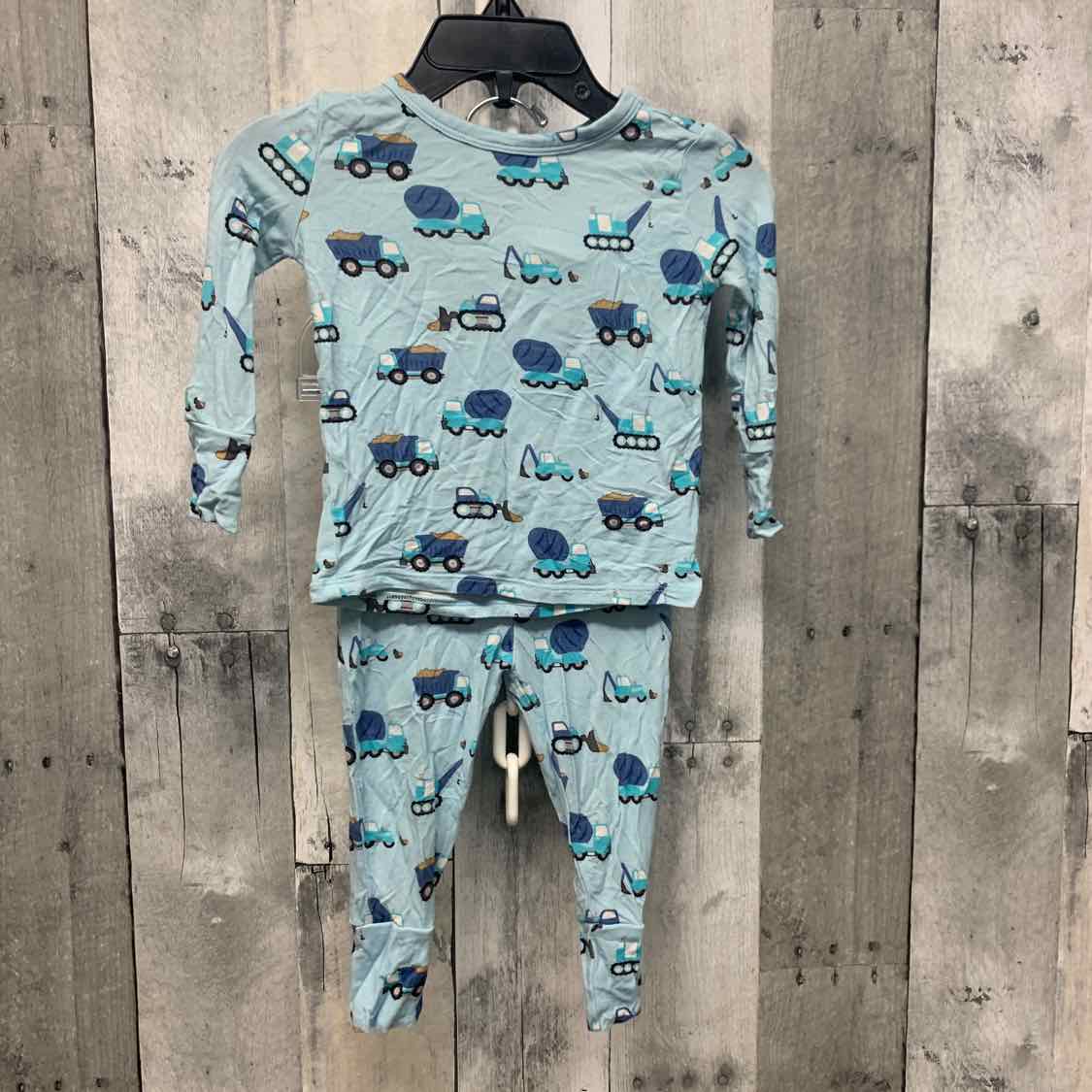 Size 6-12 Months Blue Print Posh Peanut 2pc PJs