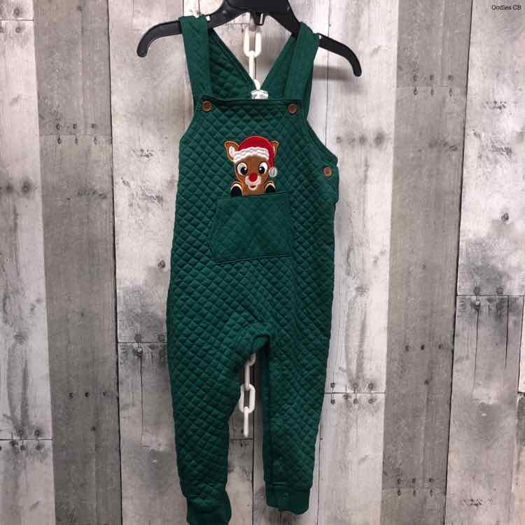 Size 24 Months Green Holiday Brands Overalls