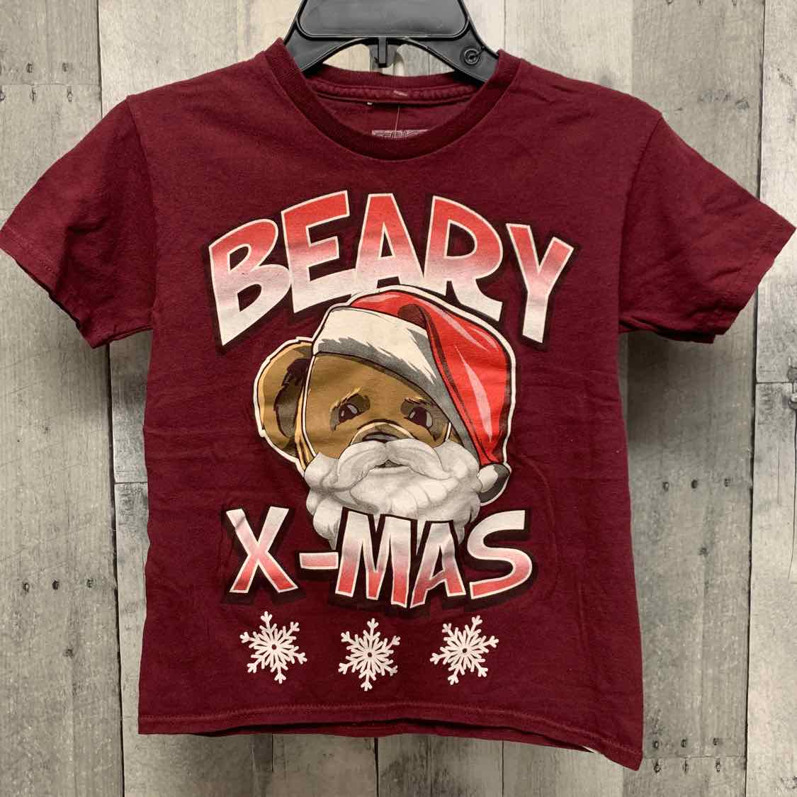 Size Small Burgundy Holiday Brands T Shirt