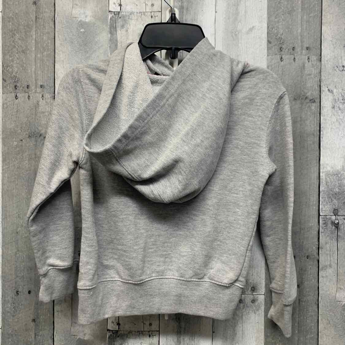 Size 6/7 Gray Graphic US Polo Pull Over