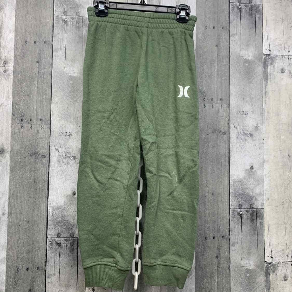 Size 7 Green Hurley Athletic Pants