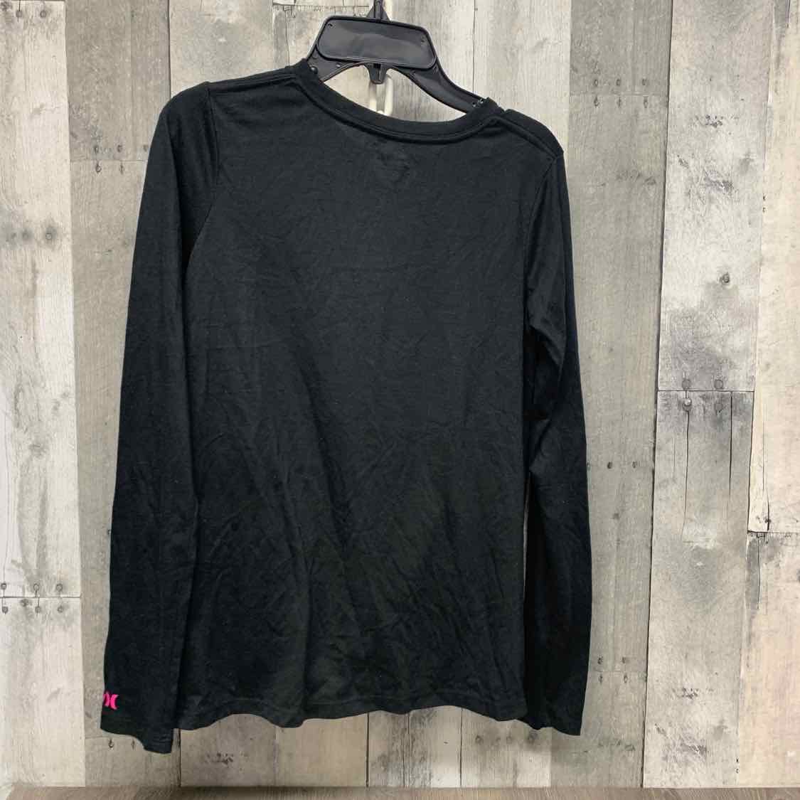 Size XLarge Black Graphic Hurley Long Sleeve Shirt