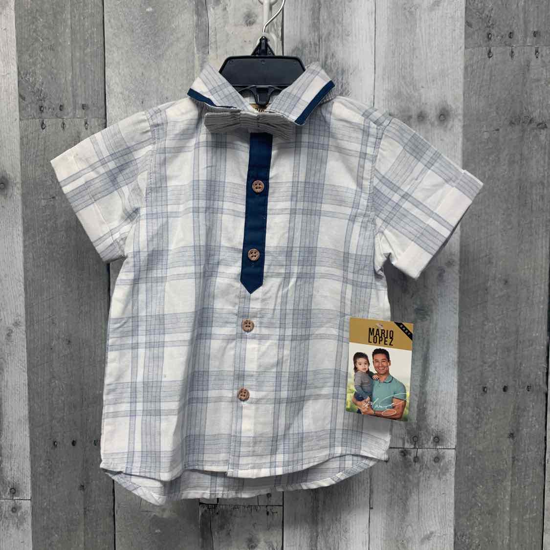 Size 24 Months White B Brand Shirt/Shorts - OodlesCB