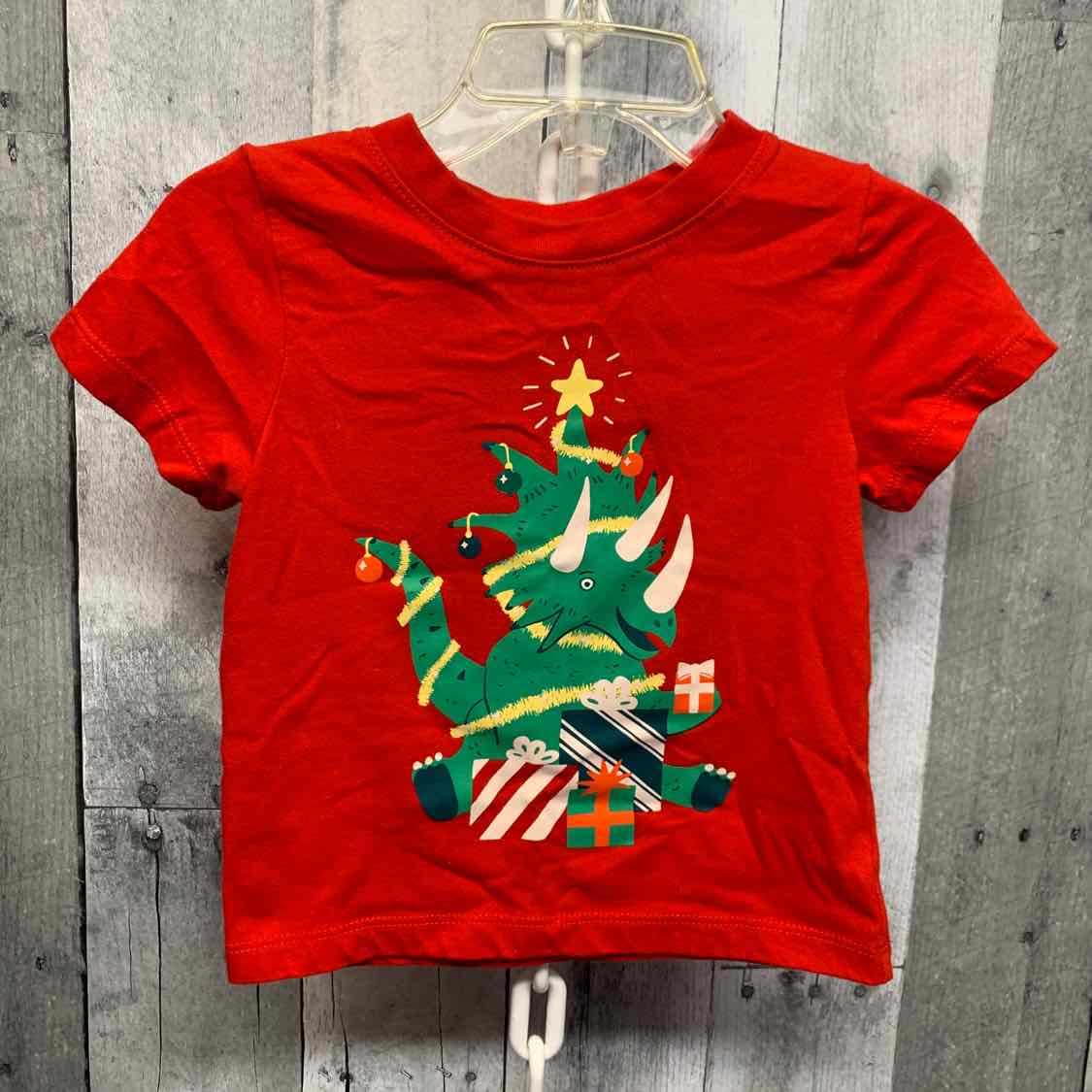 Size 12 Months Red Graphic Cat & Jack T Shirt