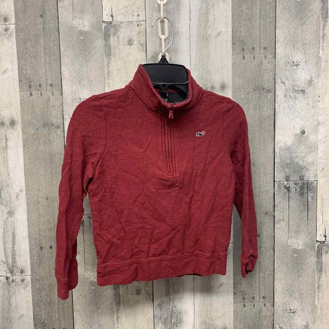 Size 6 Burgundy Vineyard Vines Pull Over