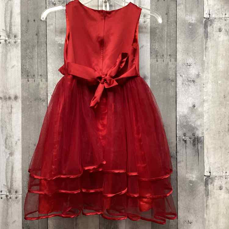 Size 7 Red B Brand Dress - Party