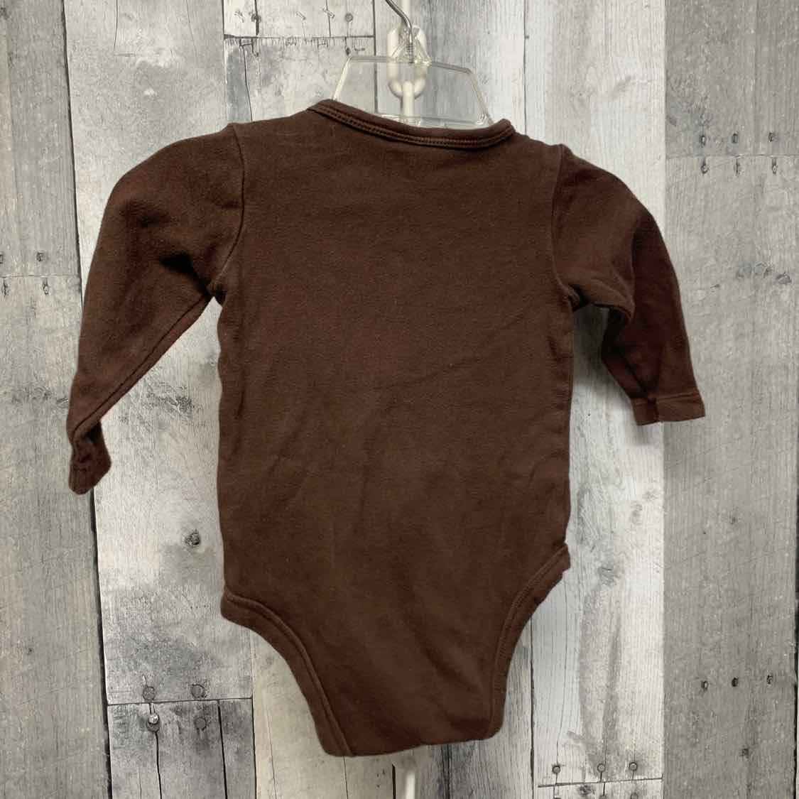 Size 6 Months Brown Graphic Carter's Bodysuit