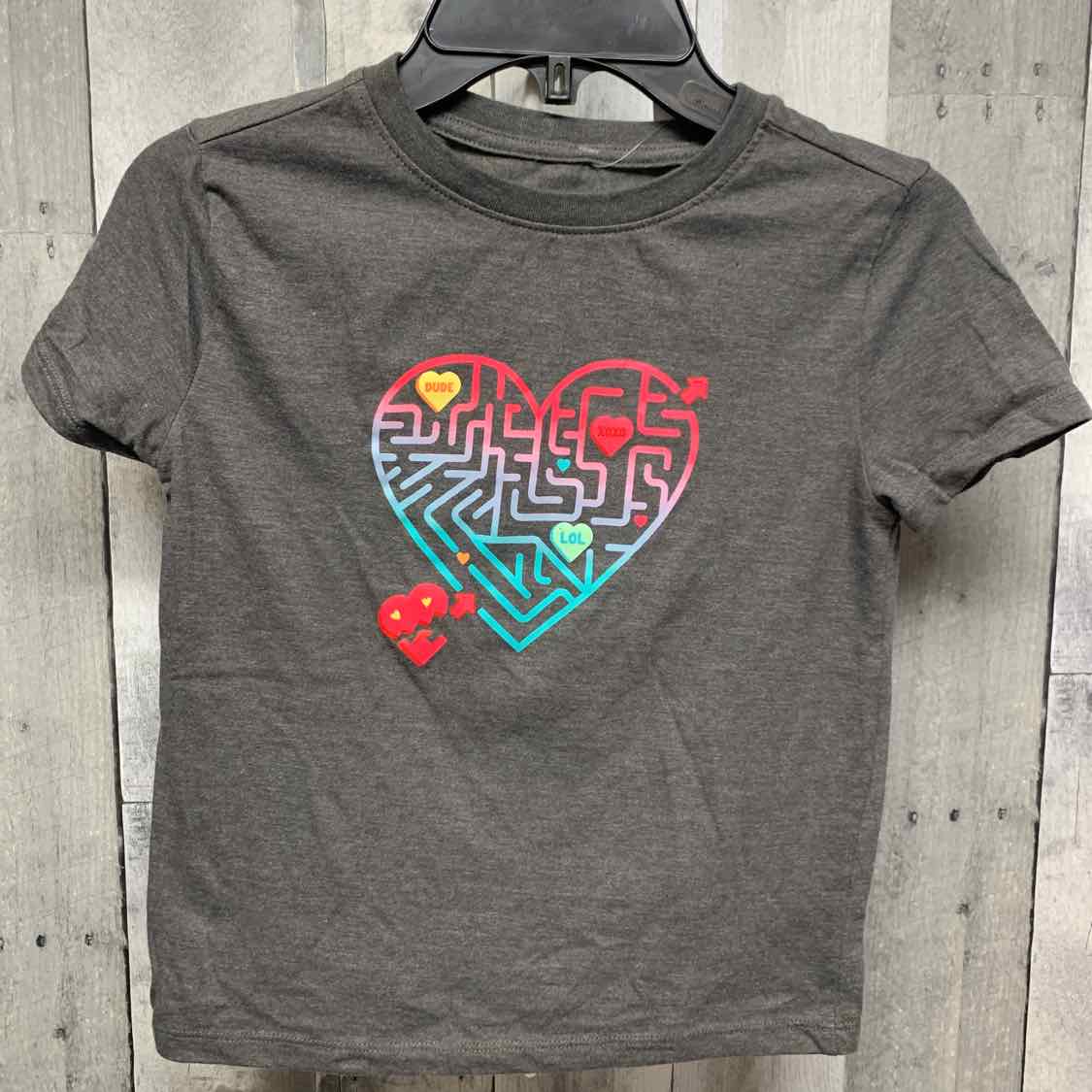 Size 4/5 Gray Graphic Cat & Jack T Shirt