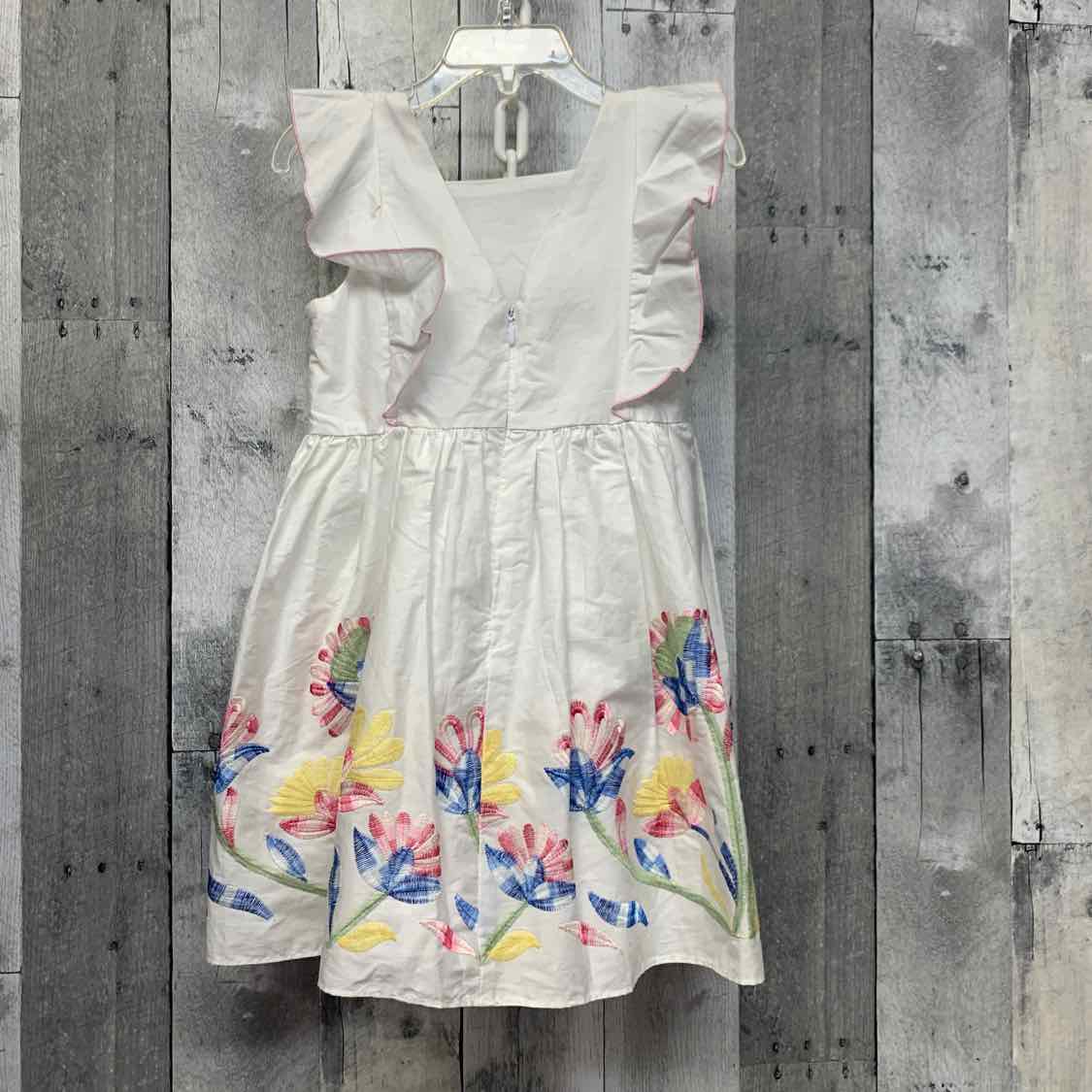 Size 3T White/Pink Pippa & Julie Dress