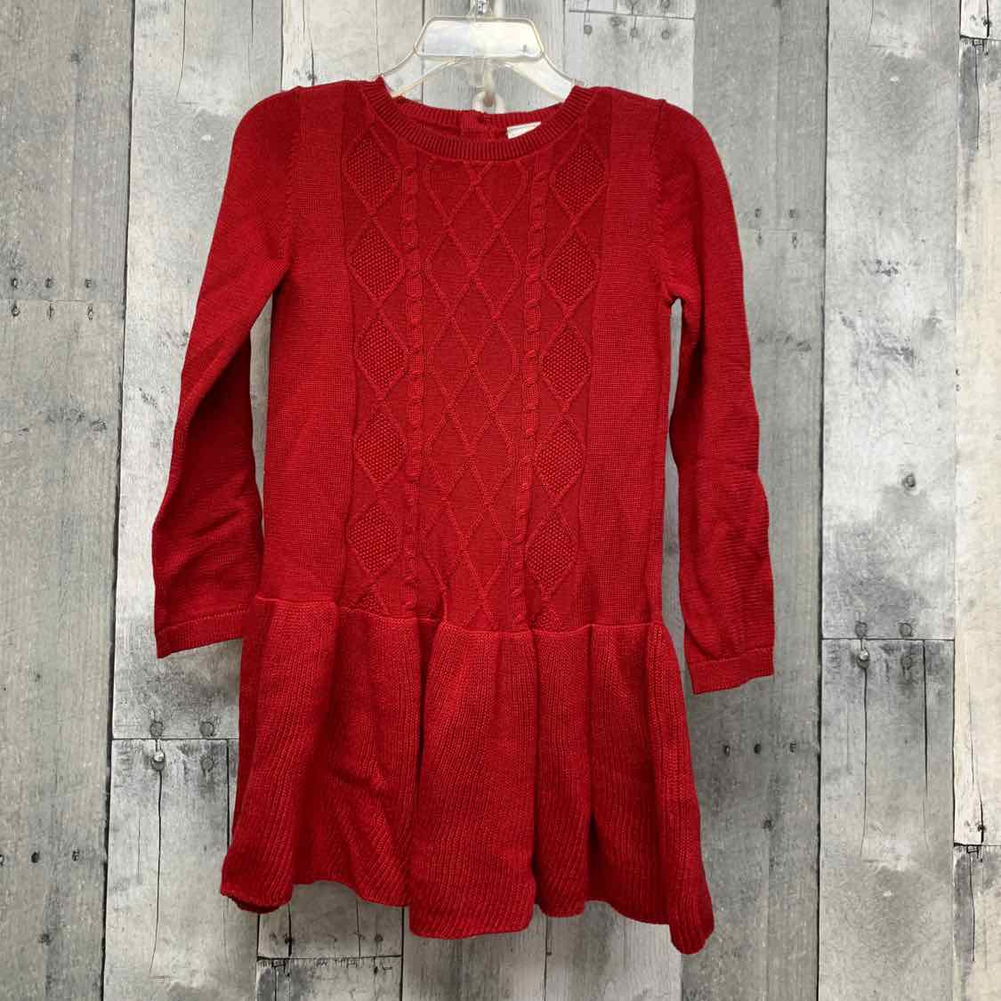Size 2T Red Carter's LS Dress